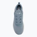 Scarpe SKECHERS Bobs Sport Squad Tough Talk donna blu chiaro 5