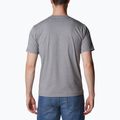 Columbia Sun Trek city grigio heather/h2o fanatic graphic maglia da trekking da uomo 4