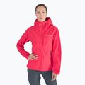 Giacca da pioggia Columbia Omni-Tech Ampli-Dry donna rosso ibisco