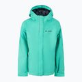Giacca da pioggia Columbia Arcadia turchese elettrico per bambini