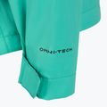 Giacca da pioggia Columbia Arcadia turchese elettrico per bambini 5