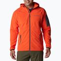 Giacca Softshell con cappuccio Columbia Tall Heights Uomo rosso quarzo 4