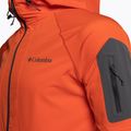 Giacca Softshell con cappuccio Columbia Tall Heights Uomo rosso quarzo 9
