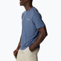 Camicia Columbia Tech Trail Graphic Uomo dark mountain heather/summits 7 graphic trekking