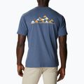 Camicia Columbia Tech Trail Graphic Uomo dark mountain heather/summits 7 graphic trekking 4