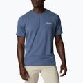 Camicia Columbia Tech Trail Graphic Uomo dark mountain heather/summits 7 graphic trekking 5