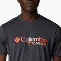Maglietta da trekking Columbia da uomo Titan Pass Graphic nero/titanio burst graphic 4