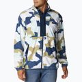 Columbia Back Bowl felpa in pile da uomo savory mod camo/collegiate navy