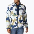 Columbia Back Bowl felpa in pile da uomo savory mod camo/collegiate navy 10