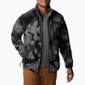 Felpa in pile Columbia Back Bowl nero mod camo/squalo uomo 6