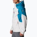 Giacca da pioggia Columbia Titan Pass 2.5L da uomo grigio nimbus/marino scuro