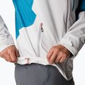 Giacca da pioggia Columbia Titan Pass 2.5L da uomo grigio nimbus/marino scuro 2