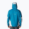Giacca da pioggia Columbia Titan Pass 2.5L da uomo grigio nimbus/marino scuro 5