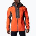 Columbia Peak Creek - Giacca da pioggia da uomo in quarzo rosso/squalo 6