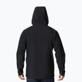 Giacca da pioggia Columbia Peak Creek uomo nero 3