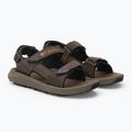 Columbia Trailstorm Hiker 3 Strap cordovan/oro ambra sandali da trekking da uomo 4