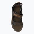Columbia Trailstorm Hiker 3 Strap cordovan/oro ambra sandali da trekking da uomo 6