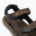 Columbia Trailstorm Hiker 3 Strap cordovan/oro ambra sandali da trekking da uomo 7