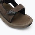 Columbia Trailstorm Hiker 3 Strap cordovan/oro ambra sandali da trekking da uomo 8