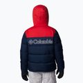Giacca da sci Columbia Iceline Ridge da uomo, colore blu scuro/rosso montagna 3