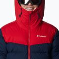 Giacca da sci Columbia Iceline Ridge da uomo, colore blu scuro/rosso montagna 4
