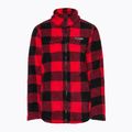 Felpa trekking Columbia West Bend donna, stampa giglio rosso