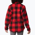 Felpa trekking Columbia West Bend donna, stampa giglio rosso 6