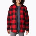 Felpa trekking Columbia West Bend donna, stampa giglio rosso 8