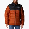 Piumino Columbia Powder Lite caldo rame/nero da uomo