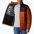 Piumino Columbia Powder Lite caldo rame/nero da uomo 4