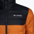 Piumino Columbia Powder Lite caldo rame/nero da uomo 8