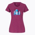 Camicia da trekking donna Columbia Daisy Days Graphic marionberry heather/thru the pines 7
