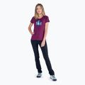 Camicia da trekking donna Columbia Daisy Days Graphic marionberry heather/thru the pines 6