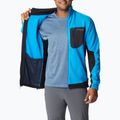 Felpa da trekking Columbia Titan Pass 2.0 II bussola blu/nero uomo 5