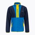 Felpa in pile Columbia Back Bowl Full Zip Uomo collegiate navy/brt indigo/laser lemon 7