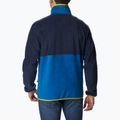 Felpa in pile Columbia Back Bowl Full Zip Uomo collegiate navy/brt indigo/laser lemon 2