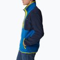 Felpa in pile Columbia Back Bowl Full Zip Uomo collegiate navy/brt indigo/laser lemon 4