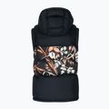 Columbia Pike Lake II Insulated nero/nero stampa fallgrass giacca senza maniche da donna 9