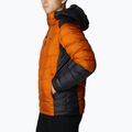 Piumino Columbia Labyrinth Loop Uomo con cappuccio caldo rame/nero 2