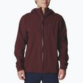Giacca da pioggia Columbia Omni-Tech Ampli-Dry da uomo in sambuco 6