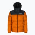 Piumino Columbia Puffect da uomo con cappuccio caldo rame/nero 7