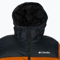 Piumino Columbia Puffect da uomo con cappuccio caldo rame/nero 10