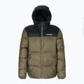 Piumino Columbia Puffect da uomo con cappuccio verde pietra/nero 7