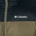 Piumino Columbia Puffect da uomo con cappuccio verde pietra/nero 9