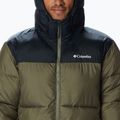 Piumino Columbia Puffect da uomo con cappuccio verde pietra/nero 6