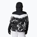 Giacca da sci Columbia Abbott Peak Insulated da donna, stampa lookup bianca/nero/bianco 3