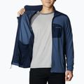 Felpa da trekking Columbia Klamath Range Full Zip uomo dark mountain/collegiate navy 6