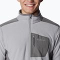 Columbia Klamath Range Full Zip felpa trekking uomo columbia grigio/city grigio 5