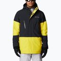 Giacca da sci Columbia Aerial Ascender laser lemon/nero da uomo