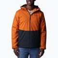 Giacca invernale Columbia Point Park Insulated, calda, rame/nera, da uomo